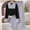 Black, variant on Liyamei Girls' Outfit Spring/Summer Fashionable Color Striped Style Retro Long Sleeved Top And Wide Leg Pants. Suitable For 8 13 Years Old. Girls Casual Sets Size Black 8-9 Years