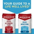 thumbnail image 3 of Arrowhead Mills Organic Unbleached Bread Flour, 5 lb Bag, 3 of 12