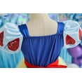 thumbnail image 6 of Girls Princess Snow White Costume Halloween Christmas Party Cosplay Outfits 3-8Y, 6 of 7