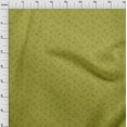 thumbnail image 4 of oneOone Silk Tabby Lime Green Fabric Abstract Floral Craft Projects Decor Fabric Printed By The Yard 42 Inch Wide, 4 of 5