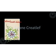Leane Creatief Lecreadesign Deco Clear Stamp Passion Flower 3D