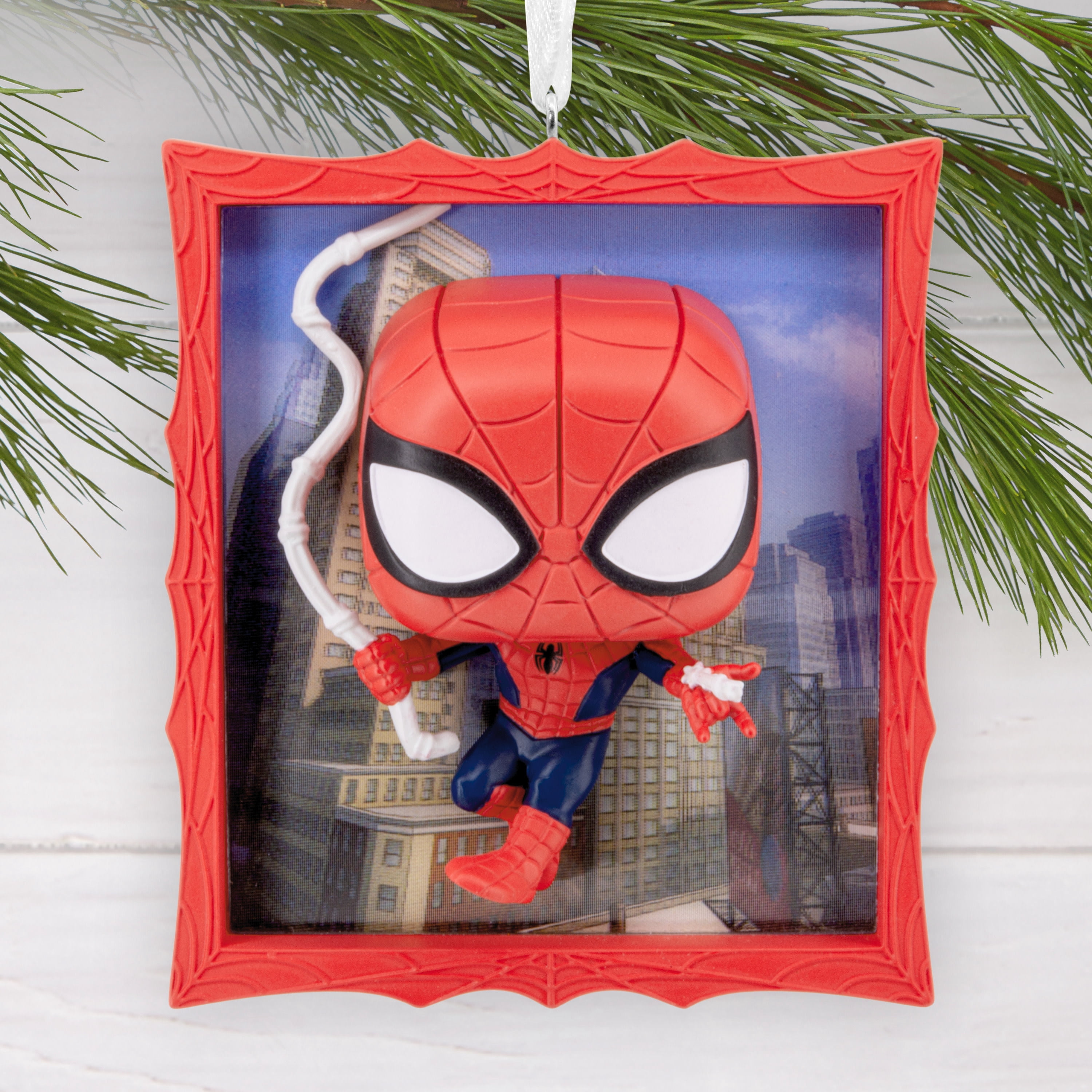 Hallmark Christmas Ornament (Marvel Spider-Man Funko POP!), 1 Count