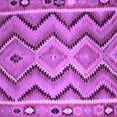 thumbnail image 1 of Ahgly Company Indoor Square Southwestern Purple Country Area Rugs, 6' Square, 1 of 4