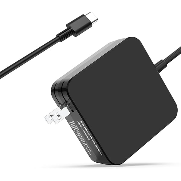 wonima11 65W USB C Power Adapter,Type C Power PD Wall Fast Charger Compatible with Mac Book Pro,ASUS ZenBook, Dell Latitude, Lenovo, Huawei Matebook, HP Spectre, Acer Chromebook, Smart Phones