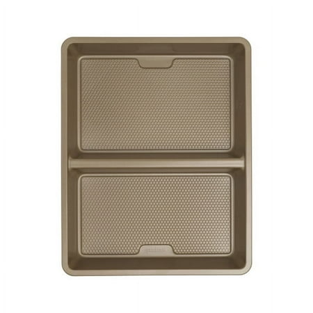 GoodCook 11"x14" Best Bake Nonstick Oblong Divided Pan