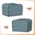 thumbnail image 3 of Fotbe Elegant Flamingo for Four Slice Toaster Cover, Fingerprint Protector, Super Soft Appliance Cover And Dust Cover,Bread Dust Cover & Fingerprint Protection, 3 of 7