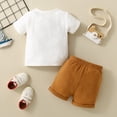 thumbnail image 6 of Futezty Toddler Boys Clothes Summer Outfit Sets, New Children's Wear Summer Children's Casual Suit Loose Clothes Boys Short Sleeve Baby Summer, 6 of 6