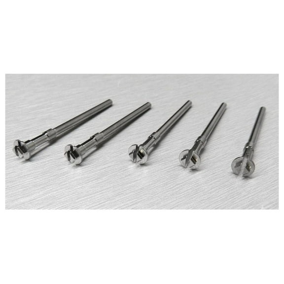 Mandrels Snap On Stainless Miniature Mandrel Moores Disc Holder Mini Mandrel 5PCS