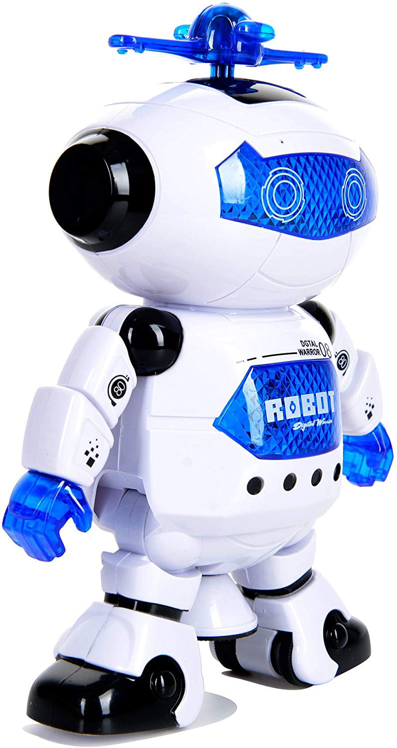 Toysery Walking and Dancing Robot Toy for Kids Battery Operated Gift for Kids 