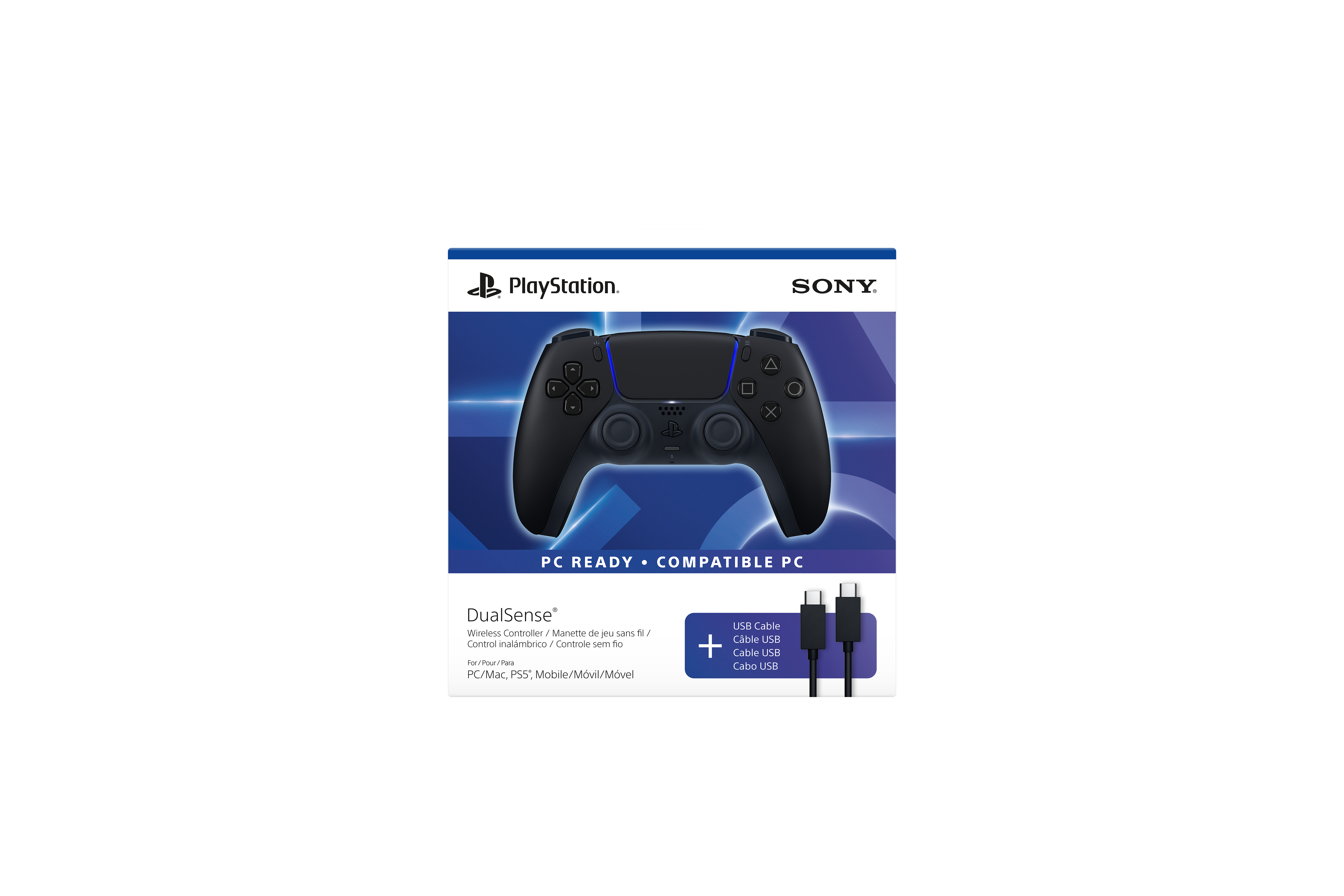 PlayStation DualSense Wireless Controller Midnight Black for PC photo 8