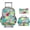 Grean, variant on Seastig Foldable Rolling Backpack 18 inch Double Handle Wheeled Backpack for Boys Girls Children Luggage Bag for Travel School Trip