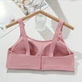 thumbnail image 4 of Ovbmpzd Women Bras Full-Figure T-Shirt Wireless Push Up Bra Pink No Underwire Comfort Full Coverage Bra for Women, 4 of 8