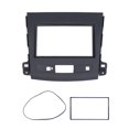 thumbnail image 2 of Navigation Frame Navigation Fascia  Fascia Frame Stereo Fascia Trim Dash Stereo Bezel 2Din Stereo  Fascia DVD Audio Navigation Panel Frame Fit For  Outlander 2008-2012, 2 of 8