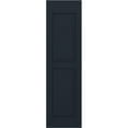 thumbnail image 5 of Ekena Millwork 15"W x 72"H Americraft Two Equal Raised Panel Exterior Real Wood Shutters (Per Pair), Starless Night Blue, 5 of 10