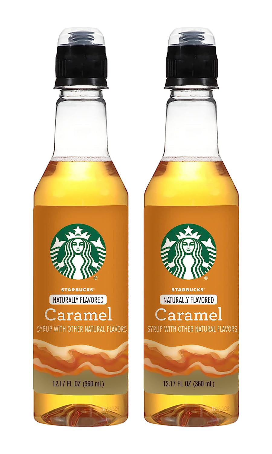 Starbucks Naturally Flavored Caramel Coffee Syrup Fl Oz Pack
