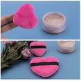thumbnail image 5 of 4 borlas de maquillaje en forma de corazón con correa para el hombro, 5 of 5