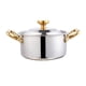 thumbnail image 4 of Olla individual para ramen coreano Soledad olla para estofado multiusos acero inoxidable 16,4 cm, 4 of 9