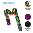 thumbnail image 3 of Correa para guitarra Strap o Tahali para guitarra acústica, bajo eléctrico, guitarra eléctrica Kidam  Arte Moderno, 3 of 5