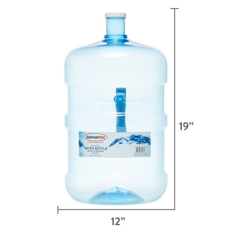 Water Bottle - Single-Use Dimensions & Drawings