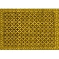 thumbnail image 1 of Ahgly Company Indoor Rectangle Southwestern Yellow Country Area Rugs, 2' x 5', 1 of 4