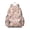 Poodle Dog, variant on Pug and Footprints Backpack for School,Cute School Bag,Schoolbag with Adjustable Shoulder Straps & Padded Back,13.4"x11"x4.7"