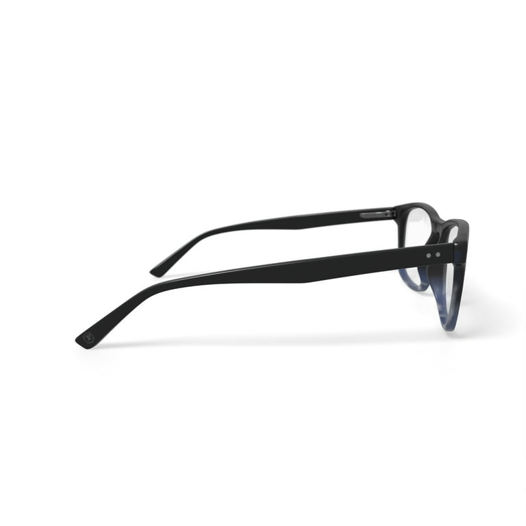 Phat Farm Men's HV721 Square Prescription Eyeglasses with Case