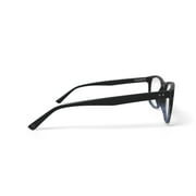 Phat Farm Men's HV721 Square Prescription Eyeglasses with Case, Blue Gradient