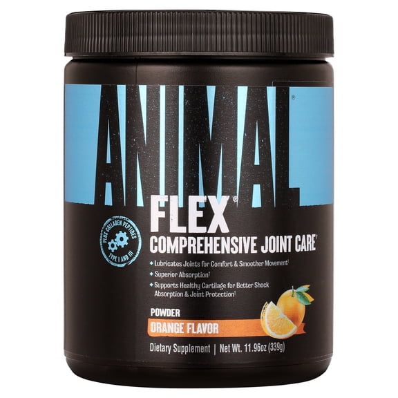 Animal Flex – All-in-one Complete Joint Supplement - Turmeric Root Curcumin – Collagen - Glucosamine Chondroitin - MSM - Hyaluronic Acid - Repair and Restore – 30 Scoops
