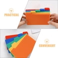 thumbnail image 3 of unbranded Divisores De Páginas De Plástico PP Multicolor Para Organización Rápida En Cuadernos Y Planificadores, 3 of 8