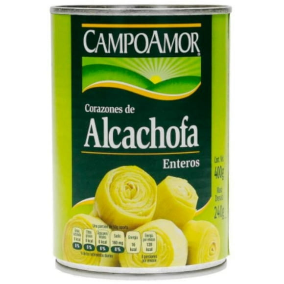 Pack de 12 Corazón CampoAmor de Alcachofa 400 gr