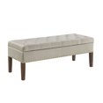 thumbnail image 3 of Plush Tufted Storage Bench Velvet with Wood Frame, 48 " Stylish Seating Solution for Bedroom, Living Room, or Entryway, 3 of 7