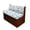 Blue Floral, variant on XYZCANDO Canadian Flag RV Dinette Cushions RV Accessories Universal Couch Cover 2 Cushion Sofa Washable Sofa Slip Covers for 2 Seat Cushion Couch Loveseat Slipcovers Easy to Install Red