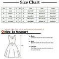 thumbnail image 3 of Robe d'Été P-2TG pour Femmes Robes de Printemps 2022 Robe Grande Taille pour Femmes Robe à Col Rond Sans Manches Mignonne à Volants Évasée Fluide Plage Soleil Mini Camisole Courte Robes Cadeaux pour Femmes, 3 of 6