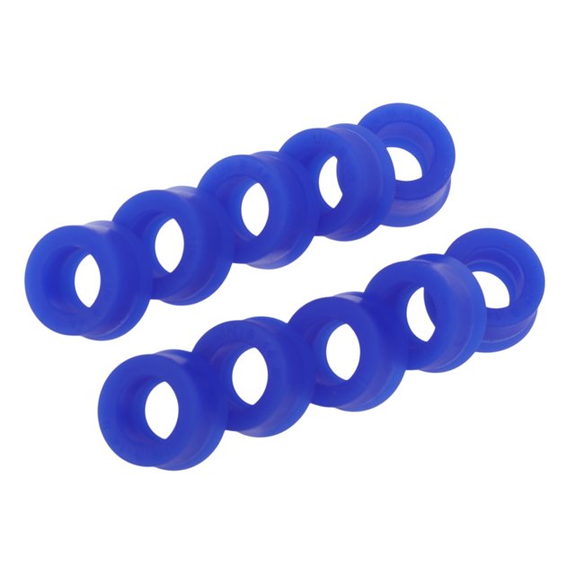 Anillo de Sello Universal de Aceite Labio UN Sello de Eje Rotativo 8x14x8mm Alta Presión TPU Azul 10 Pcs