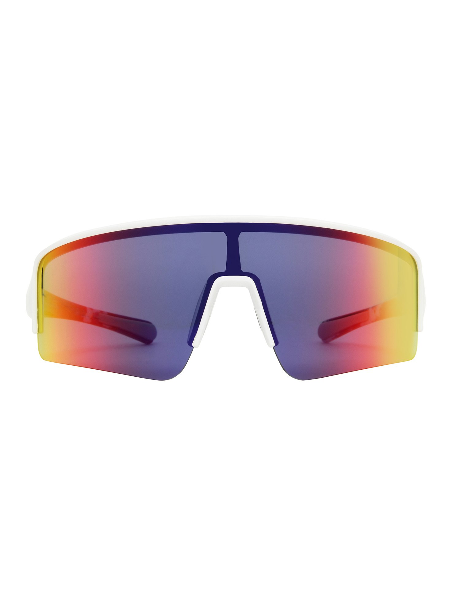 Panama Jack x Foster Grant White Shield Men's Sunglasses