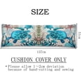 thumbnail image 3 of Turtle Body Pillow Cover Nautical Marine Blue Sea Turtles Coastal Beach Theme Ocean Long Pillow Case Protector with Zipper Decorative Soft Large Pillowcase Covers Cushoned for Bed,Couch,Sofa 20"x54", 3 of 4