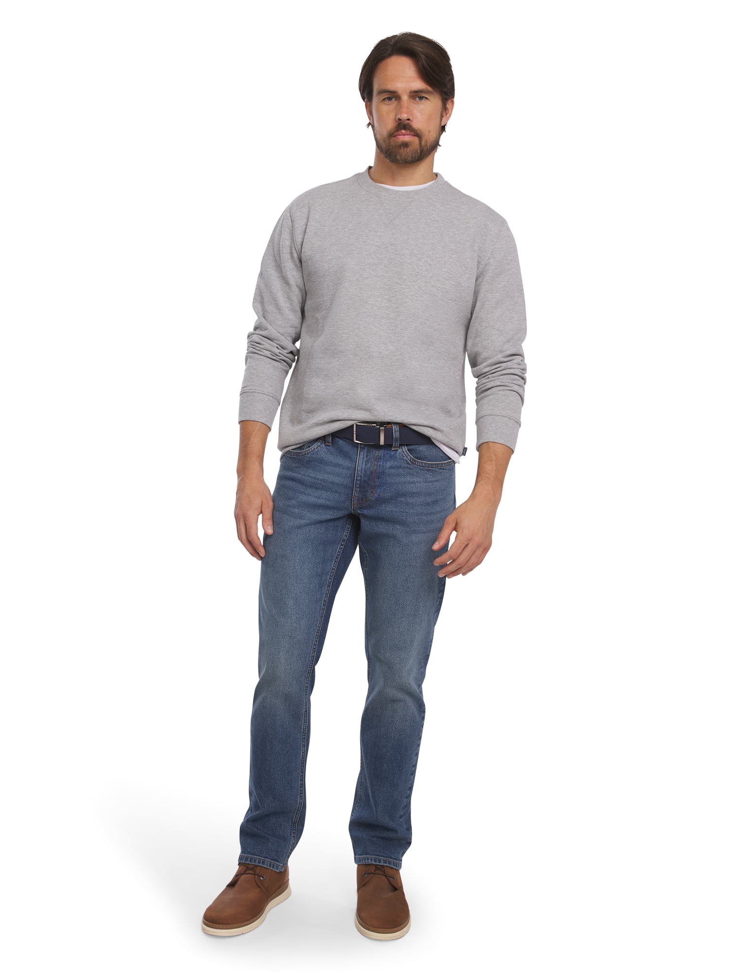 Chaps Men's & Big Men's Everyday Fleece Crewneck Sweatshirt, Sizes S-2XL