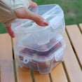 thumbnail image 6 of CozyFiel Portable 3/4/8‑Grid Egg Storage Box, Egg Holder Carrier for Refrigerator Outdoor Use, 7.67*4.13*2.76 in, 6 of 9