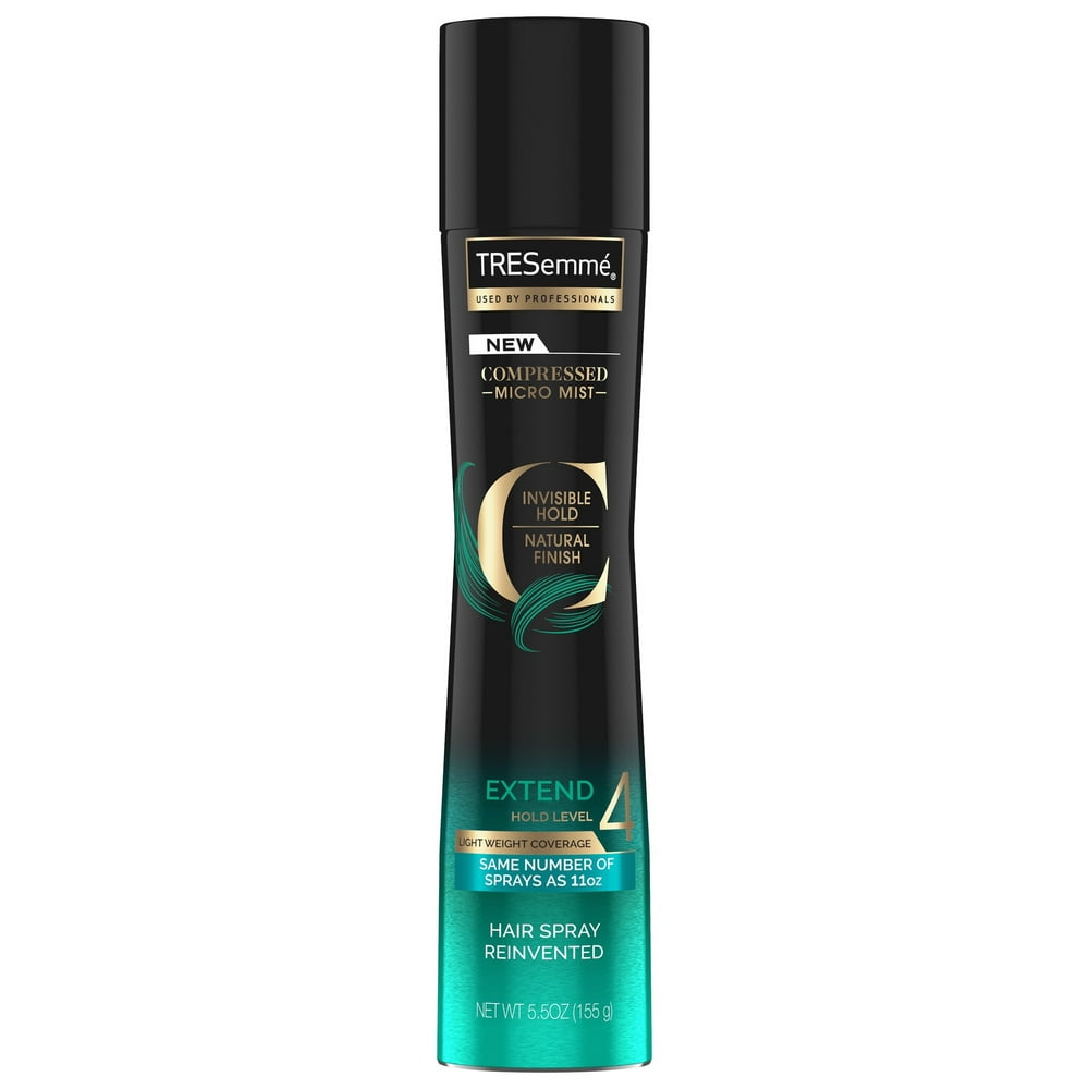 TRESemmé Compressed Micro Mist Extend Hold Level 4 Hair Spray, 5.5 oz