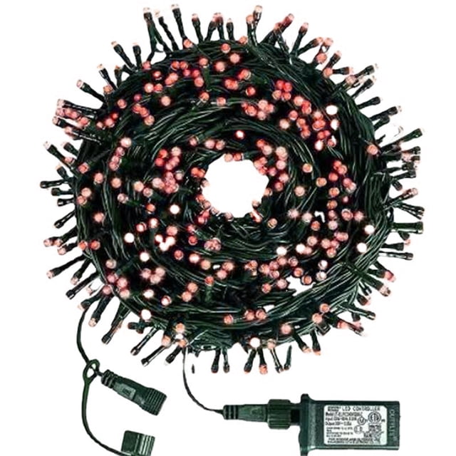 LED String Lights, 72ft 200 LED Fairy Lights, 8 Modes, Low Voltage, for Christmas, Home, Garden