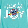 thumbnail image 3 of Lilo & Stitch - Full Of Joy - Girls Fitted Short Sleeve Tee, 3 of 5