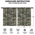 thumbnail image 2 of Blackout Kids Curtains,Blue Camo Wavy Shapes Pattern Childrens Insulated Curtains Set Of 2,Bedroom Essentials,Toddler Room Decor 42"x54", 2 of 5