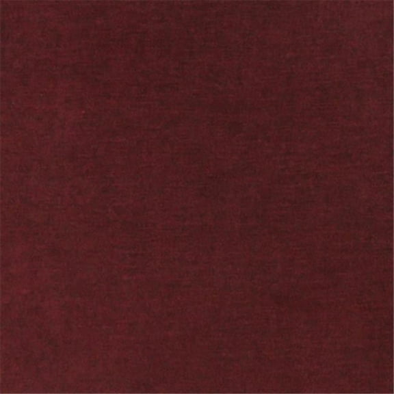 Designer Fabrics K0001E 54 in. Wide , Burgundy Authentic Cotton Velvet Upholstery Fabric