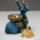 thumbnail image 4 of Quemador de incienso de resina KAIYANG en forma de alce Azul Claro, 4 of 5
