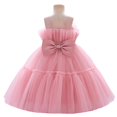 thumbnail image 3 of Girls Dress Wedding Party Tulle Princess Pageant Ball Gown Toddler Formal Dresses, 3 of 9