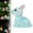 Blue, variant on Goowood Mini Bunnies Glow in the Dark Resin Animals Pink Glowing Rabbit Statue Easter Egg Fillers Fairy Garden Dollhouse Decor Cute Things