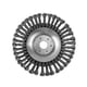 thumbnail image 3 of Cortacésped Redondeado Cepillo Para Malas Hierbas Cortacésped Rueda Lechada Alambre De Acero Hierba Accesorios Retorcidos Cortador Rotativo Cepillo Para Malas Hierbas Tazón De Pulido Recortadora Speravity TO002012-00, 3 of 5