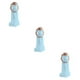 thumbnail image 3 of Guardurnaity Vestido de fotografía de maternidad Gasa Vestido de tiro Embarazo Vestidos largos Prop Baby Showers Lace Azul claro L Type1 NO1, 3 of 6