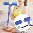 thumbnail image 3 of Sit Up Assistant Workout Bed Door Crunches Fitness Device Adjustable - Blue, 3 of 8