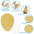 thumbnail image 4 of Shoe Sole Protector for Womens High-Heels,4 Pairs/8 Pcs Non Slip Pads for Shoes Shoe Pad,Anti-Slip Shoe Grips Pad(Khaki), 4 of 8